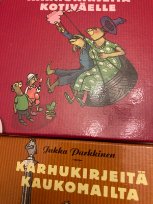 JUKKA PARKKINEN X ÄÄNIKIRJAA