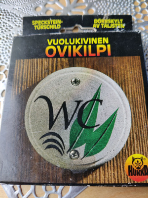 Ovikilpi kiveä wc