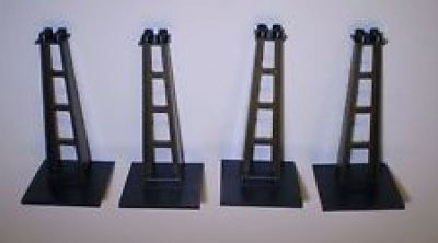 Lego Large Monorail support x4 ( Space )