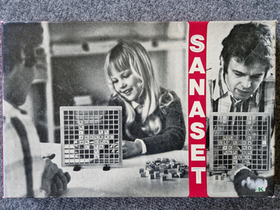 Sanaset vintage ristikkopeli