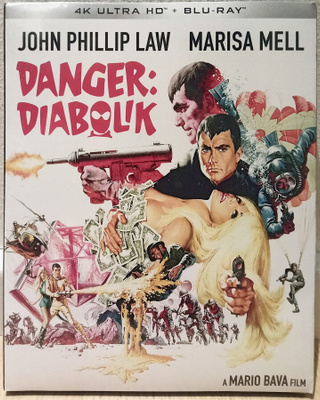 Danger: Diabolik -Mies mustassa Jaguarissa (1968) slipcover