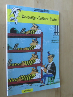 Lucky Luke De obotliga Bröderna Dalton (1. upplaga)