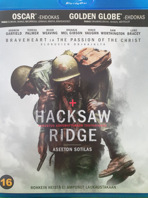 Hacksaw Ridge Blu-ray (Mel Gibson)