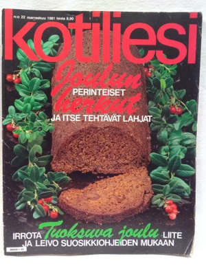 Kotiliesi N:o 22 marraskuu 1981