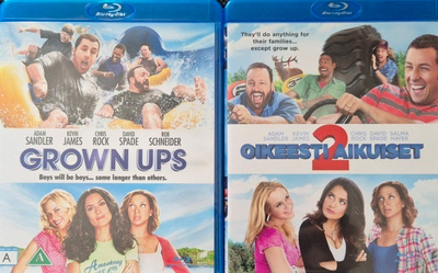 Oikeesti Aikuiset 1 + 2 -Blu-Ray