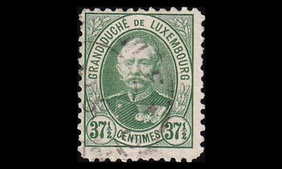 Luxemburg 62C o Suurherttua Adolf 37½ C (11) (1891)