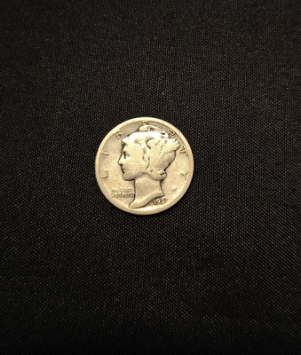 Usa Mercury Dime 1937 Hopeaa