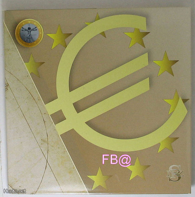 2003 ITALIA 1c - 2 euro BU setti