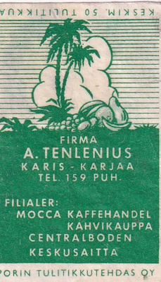 Karis - Karjaa, A. Tenlenius  ,  e59