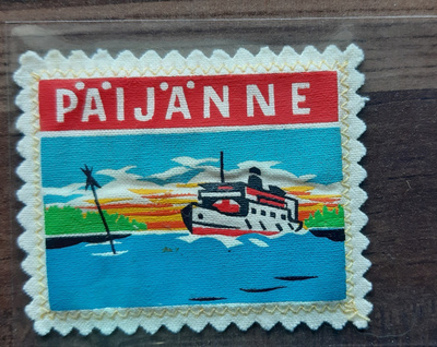 Päijänne vintage kangasmerkki
