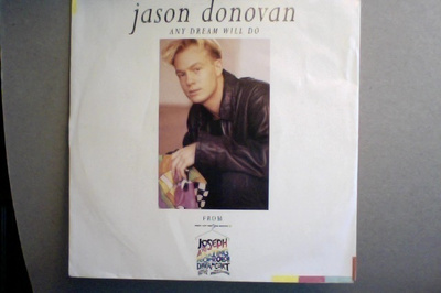 JASON DONOVAN  ::  ANY DREAM WILL DO  ::  VINYYLI  7"   1991