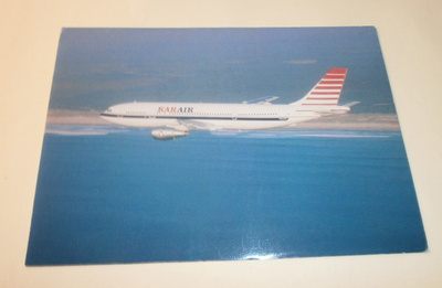 Karair, Airbus A300B4 ilmassa, väripk, ei p.