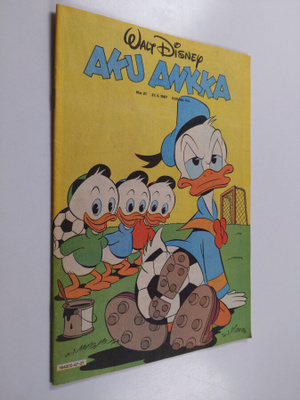 Walt Disney : Aku Ankka 21/1987