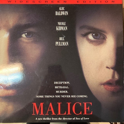 Malice LaserDisc