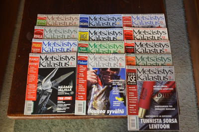 Metsästys ja Kalastus täysi vuosikerta 2000