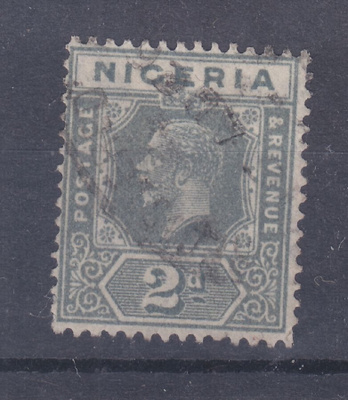 Nigeria 1921 2p harmaa.