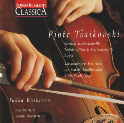 CD: Pjotr Tsaikovski: Serenadi jousiorkesterille