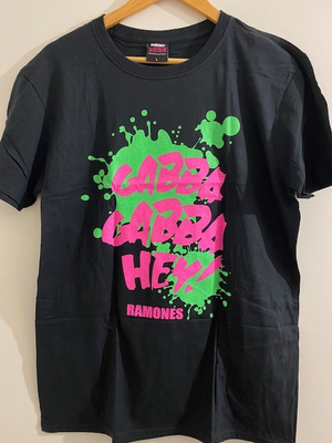 Ramones Gabba Gabba Hey t-paita L