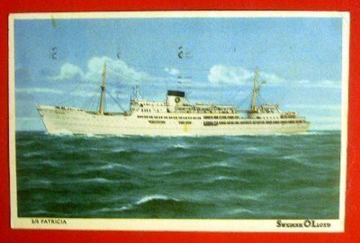 S / S Patricia  Sweden Lloyd  (K8)