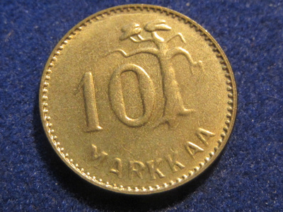 10 markkaa 1953