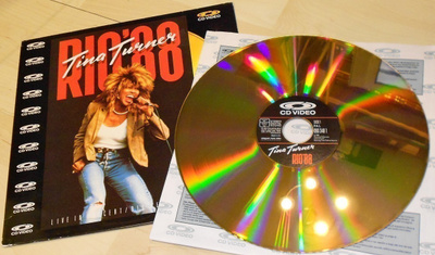 Tina Turner : CD-video 12" Rio'88