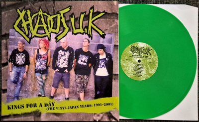 CHAOS U.K. – Kings For A Day (1991-2021) LP (green vinyl)