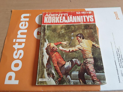 Agentti Korkeajännitys 1982 06: Musta Hämähäkki