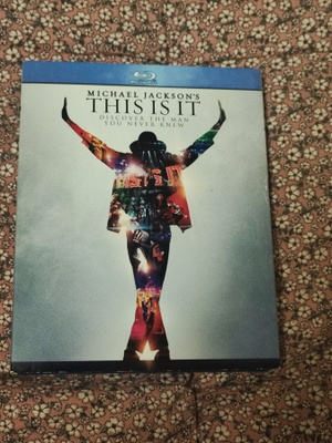 This is it BLU-RAY Michael Jackson