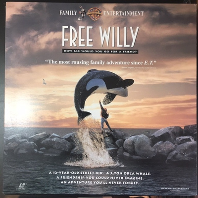 Free Willy LaserDisc