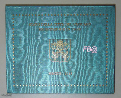 2013 VATIKAANI BU sarja sis. 1c-2euro