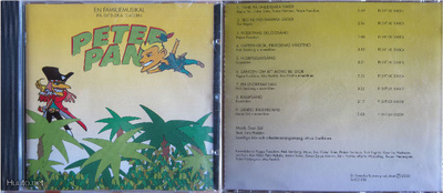 PETER PAN: En Familjemusikal på Svenska teatern - Cd