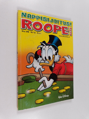 Walt Disney : Roope-setä 10/12 : Nappisijoitus!