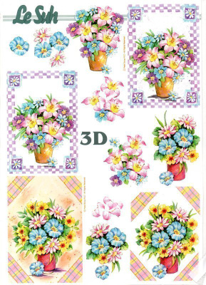 3D KUVA °°KAUNIIT KESÄKUKAT RUUKUISSA°° /Le Suh