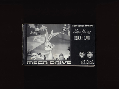 Sega Mega Drive: Bugs Bunny in Double Trouble Ohjekirja (M)