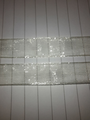 500cm vaaleankeltainen pastelli organtza nauha