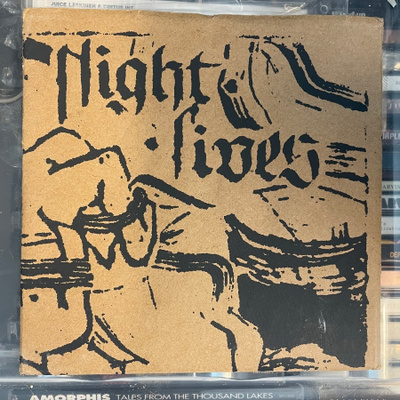 NIGHT LIVES - Shadow Of Man cdr album Rare private pressing