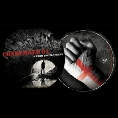 CONDEMNED 84 in from the darkness LP kuvalevy/555 tehty Oi!