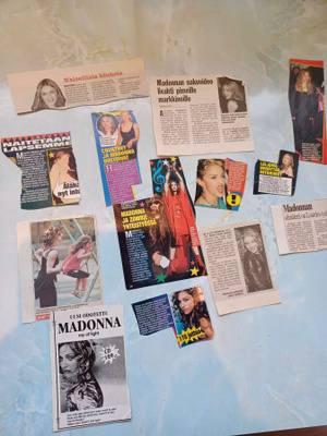 Madonna lehtileikkeleitä 5g