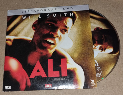 DVD Ali , leffapokkari