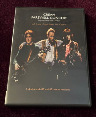 Cream – Farewell Concert Royal Albert Hall  (DVD)