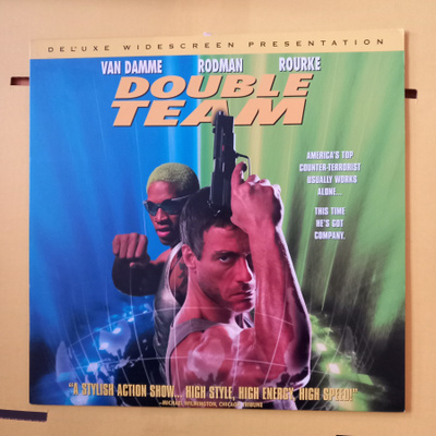 Van Damme Double team Laserdisc
