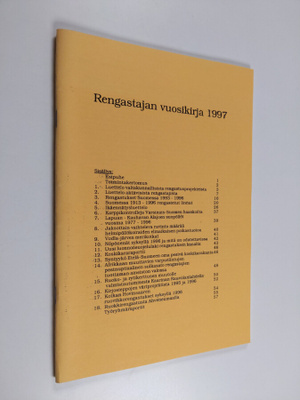 Rengastajan vuosikirja 1997