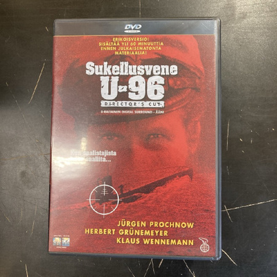 Sukellusvene U-96 (director's cut) DVD