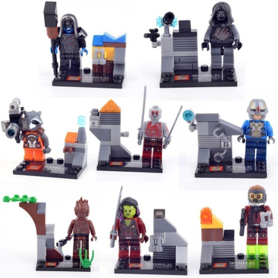 SUPER HEROES / Figuuripaketti ( 8kpl ) guardians of galaxy