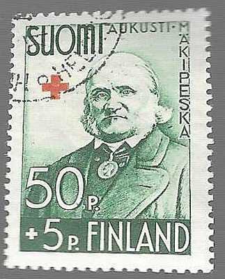 1938 PR 50P+5P LEIMATTUNA HELSINKI LEIMALLA