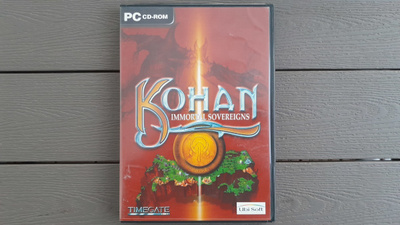 PC CD: Kohan Immortal Sovereigns peli (2001)
