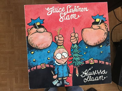 Juice Leskinen Slam Kuusessa ollaan LP PÄLP 18