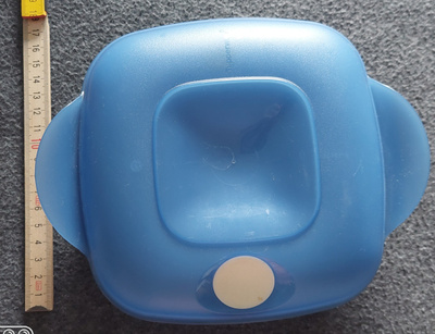 Tupperware microastia sininen