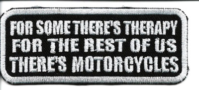 For Some There’s Therapy… -  Uusi kangasmerkki