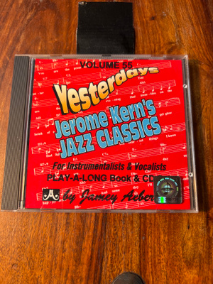 Jamey Aebersold - Volume 55 - Yesterdays - Jerome K… cd
